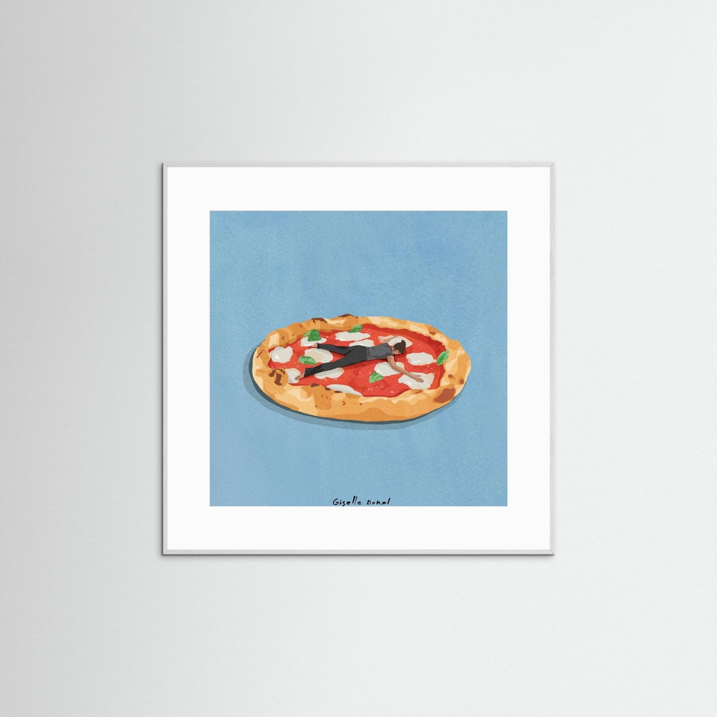 Pizza Girl by Giselle Dekel