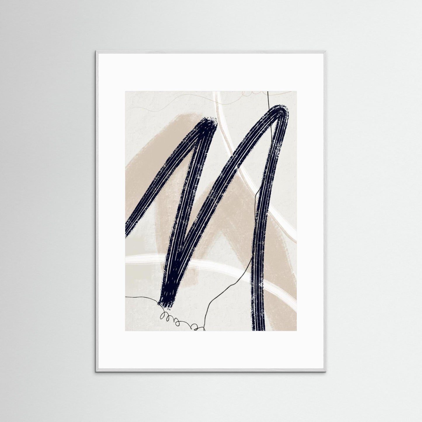 Abstract Lines No. 2 by Anne Marie Volfova