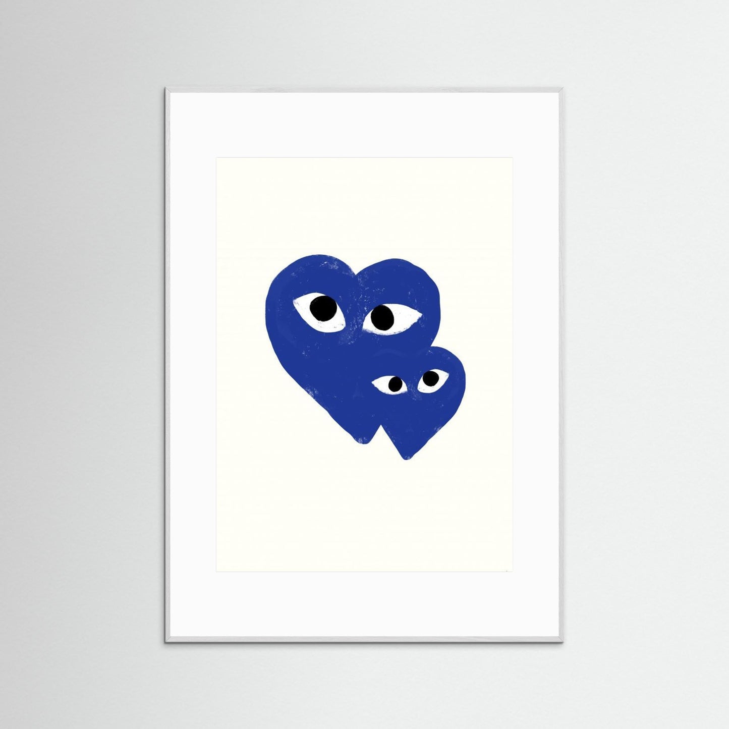 Blue Hearts by Anne Marie Volfova