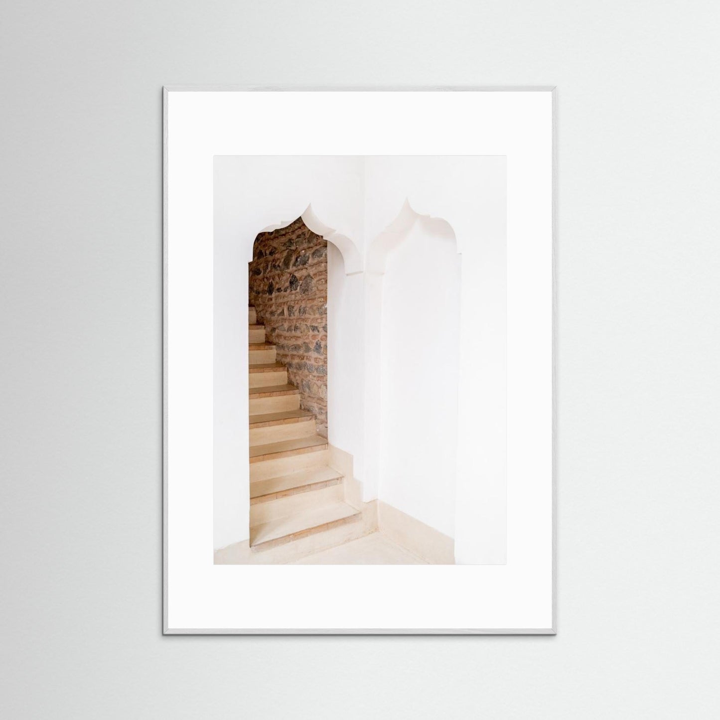 Arch Stairway In Riad In Marrakech Ibiza Boho Travel Photography 1 by Henrike Schenk