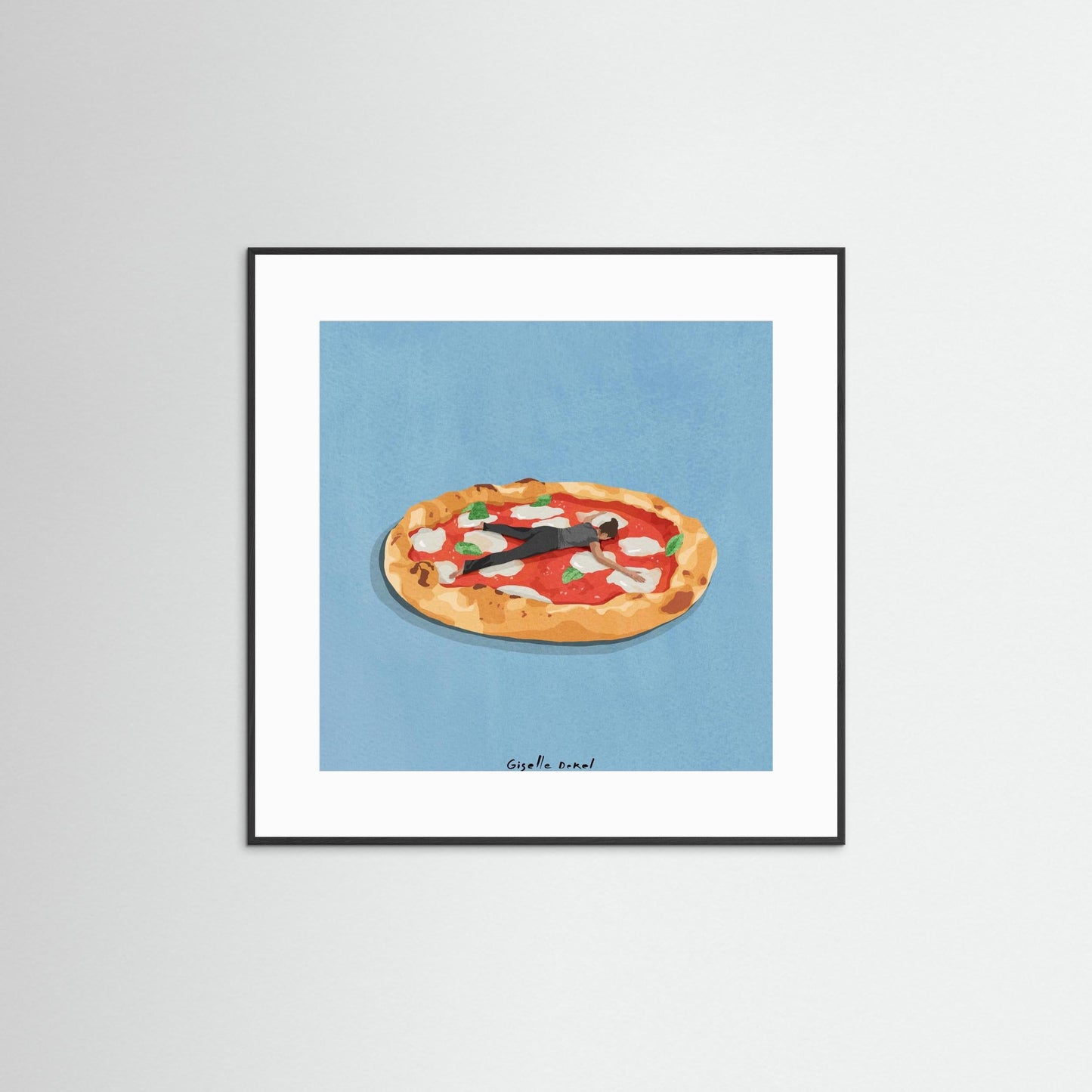 Pizza Girl by Giselle Dekel
