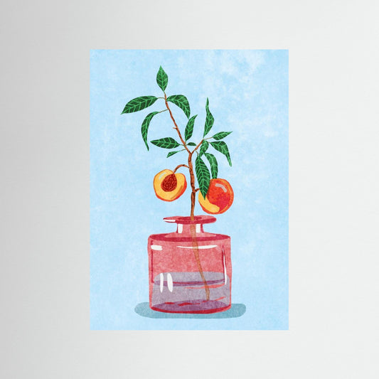 Peach Tree in Vase by Raissa Oltmanns