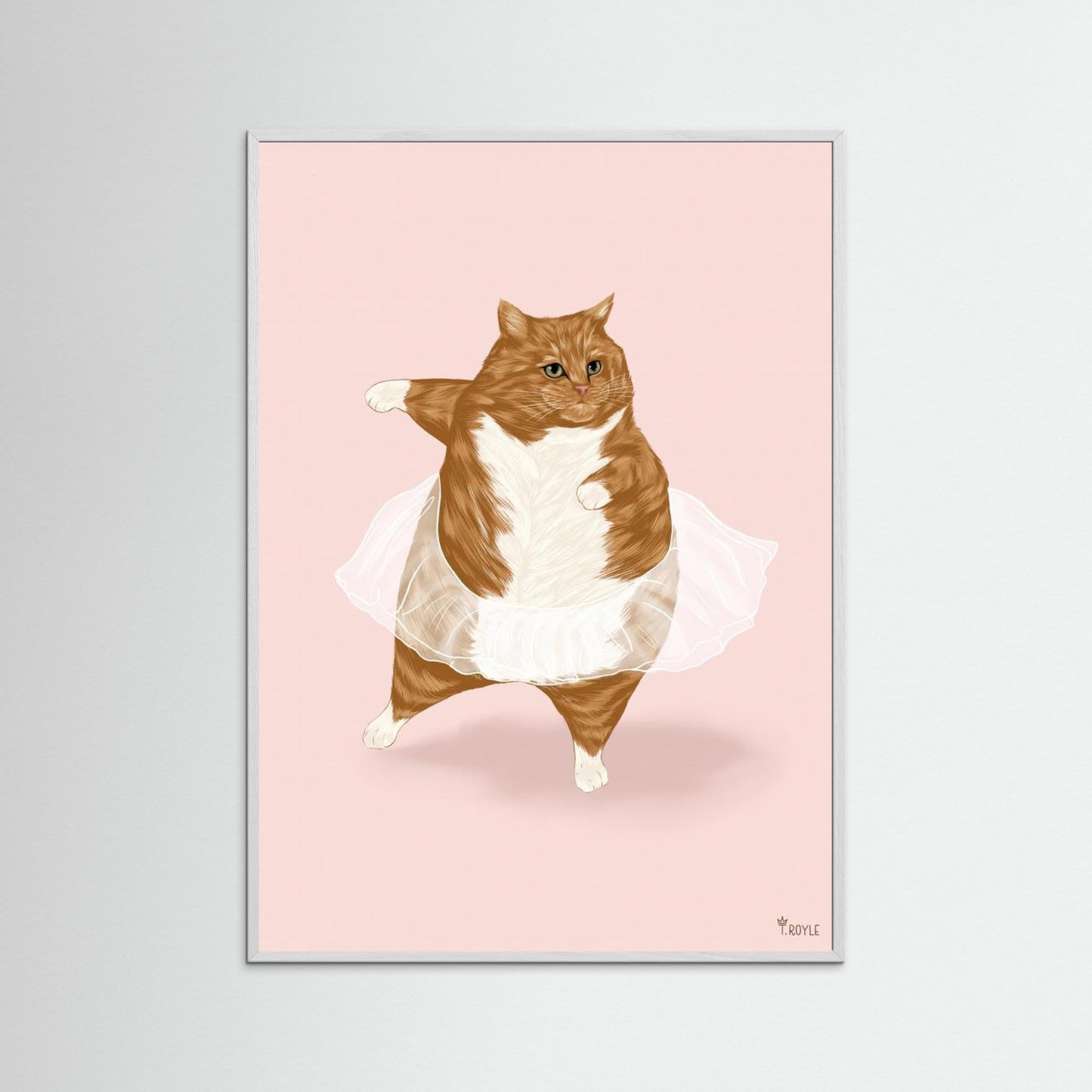 Ballet Cat - 'I can do anything I dream of' by Tara Royle