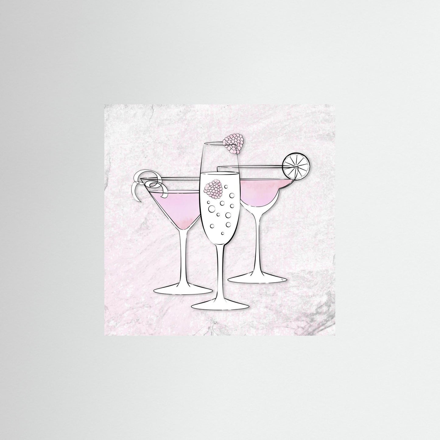 Pink Drinks by Martina