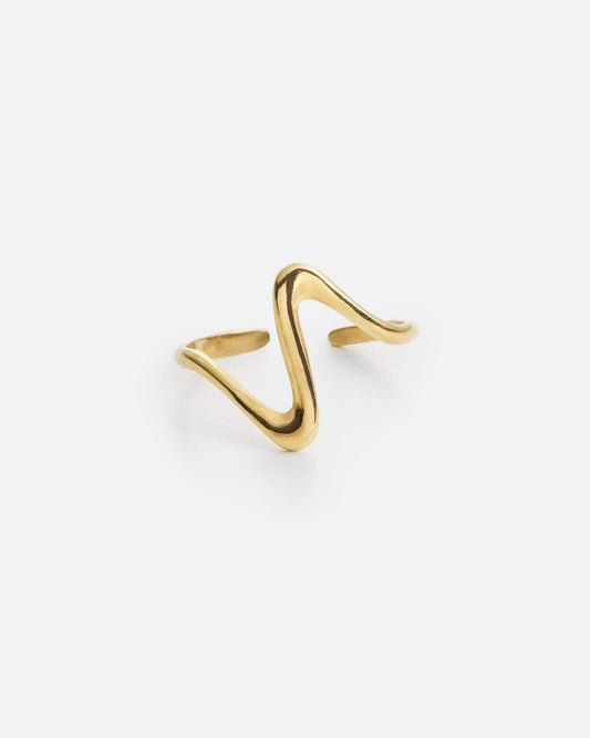 OCEAN WAVE RING