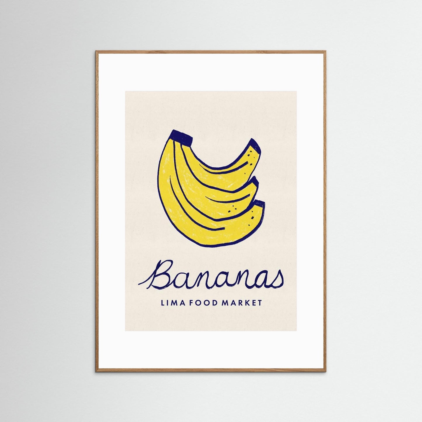Bananas Lima Food Market Peru by Dirkie Nell
