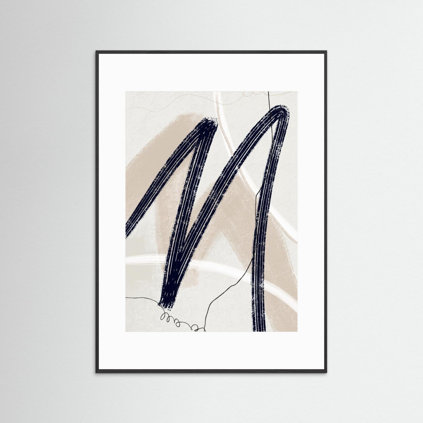 Abstract Lines No. 2 by Anne Marie Volfova