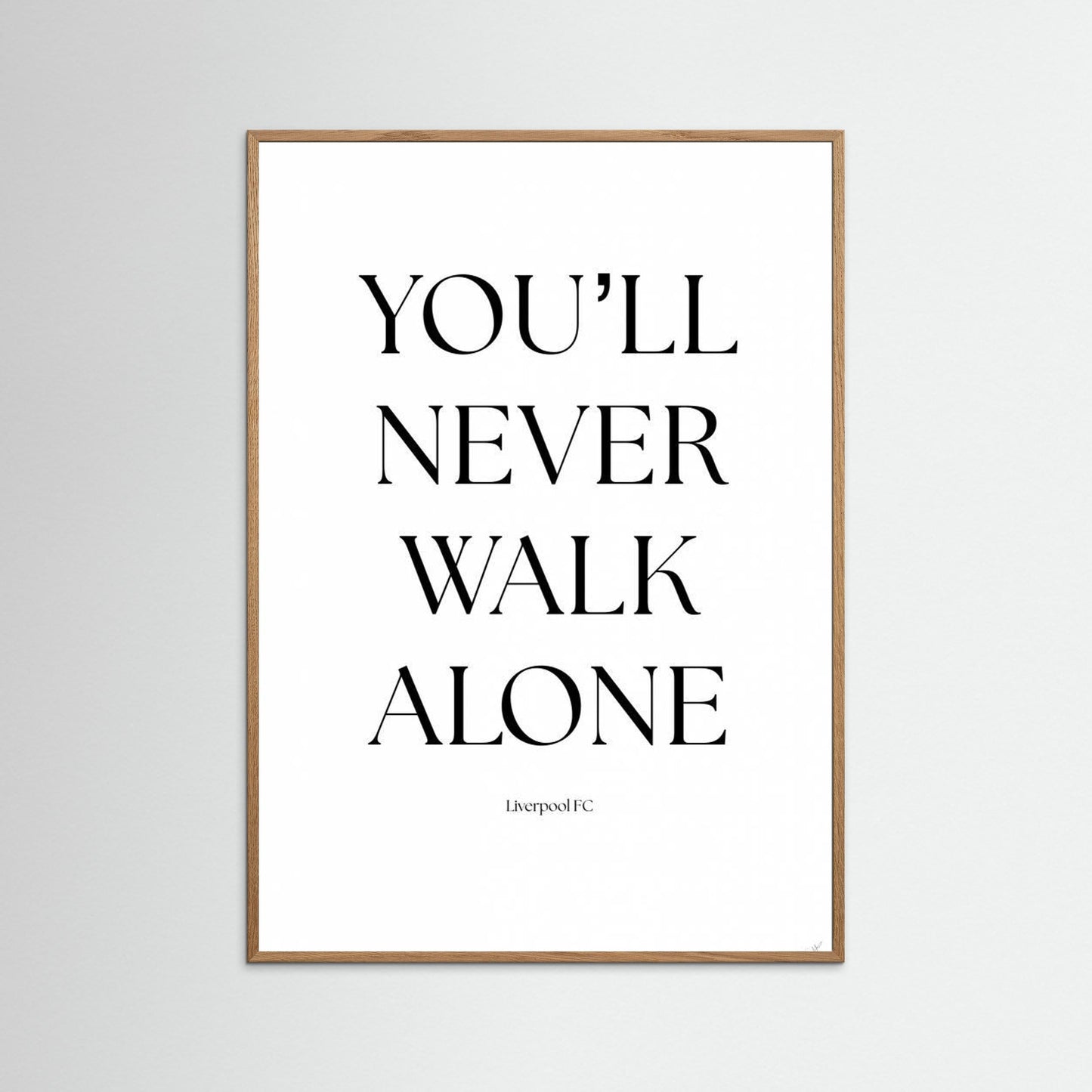 You will never walk alone by Anne Marie Volfova