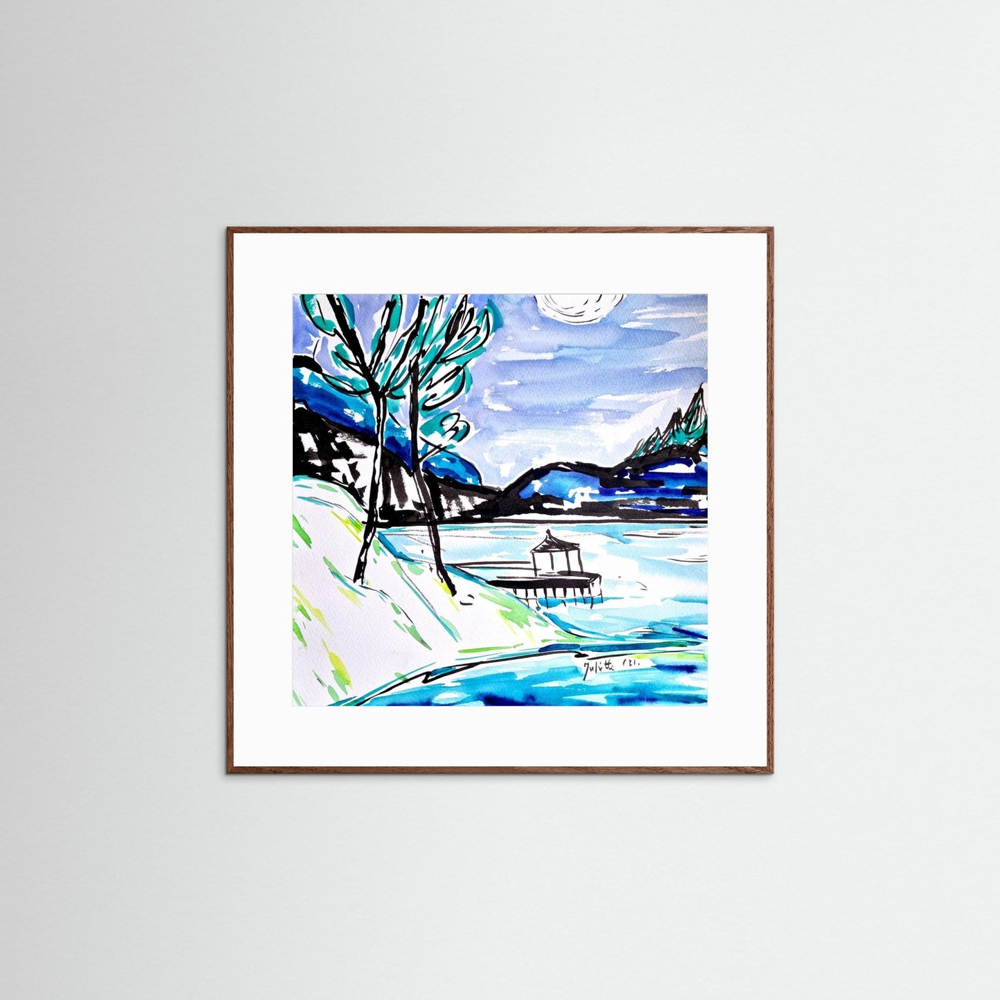 Japanese landscape by Julija Belickienė
