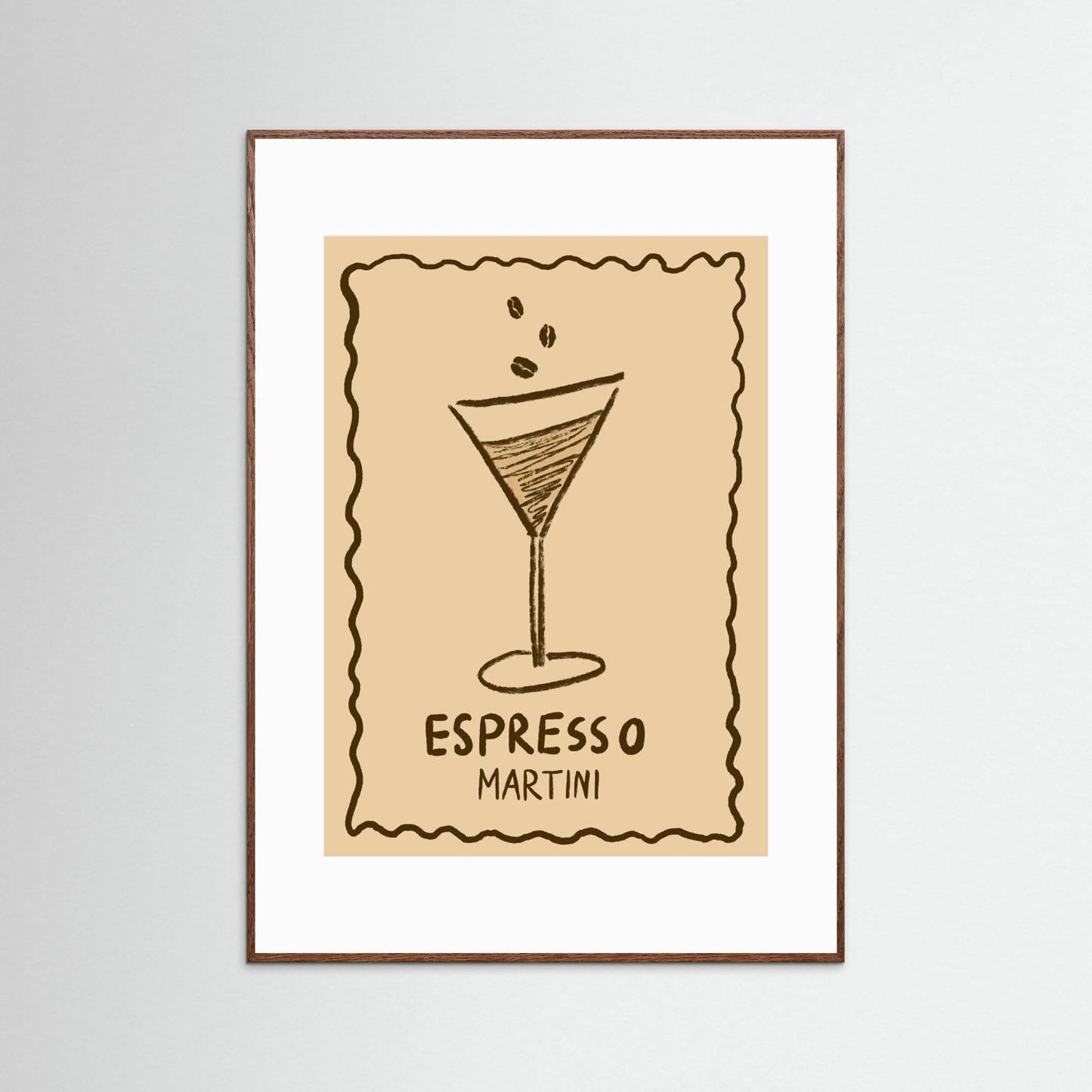 Poster Espresso Martini Up by Studio Dolci