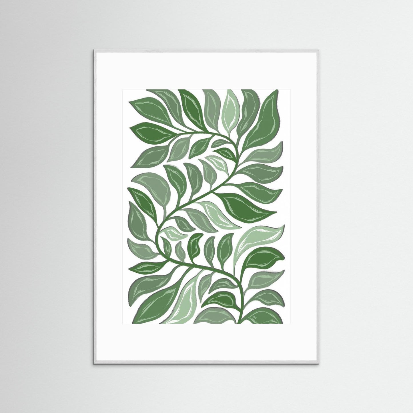 Green Plant by Martina