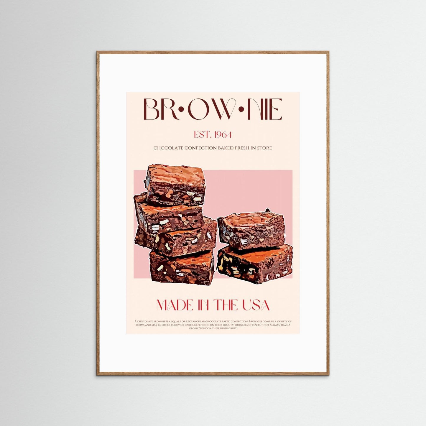 23ratiobrownieprint by Nazma Khokhar