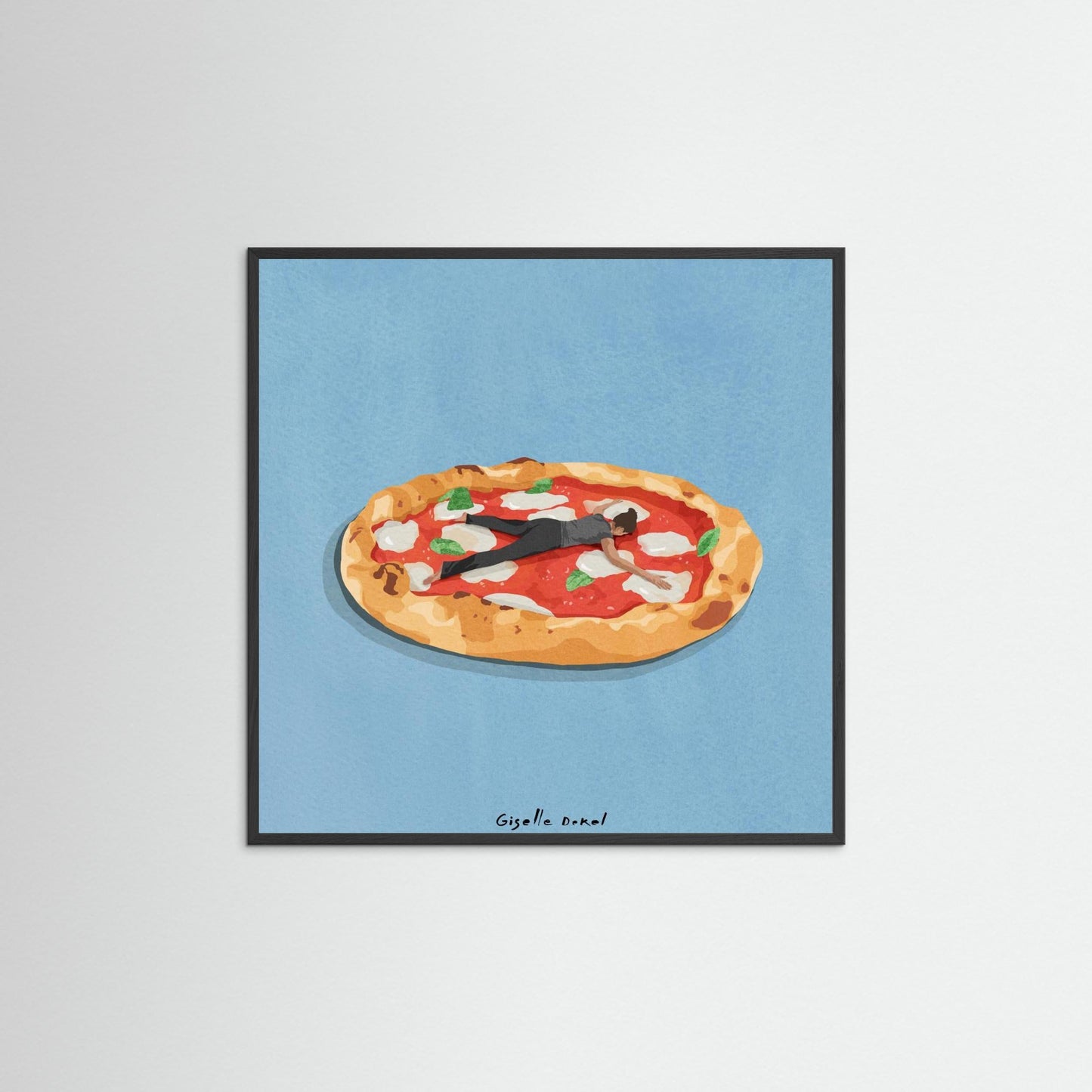 Pizza Girl by Giselle Dekel