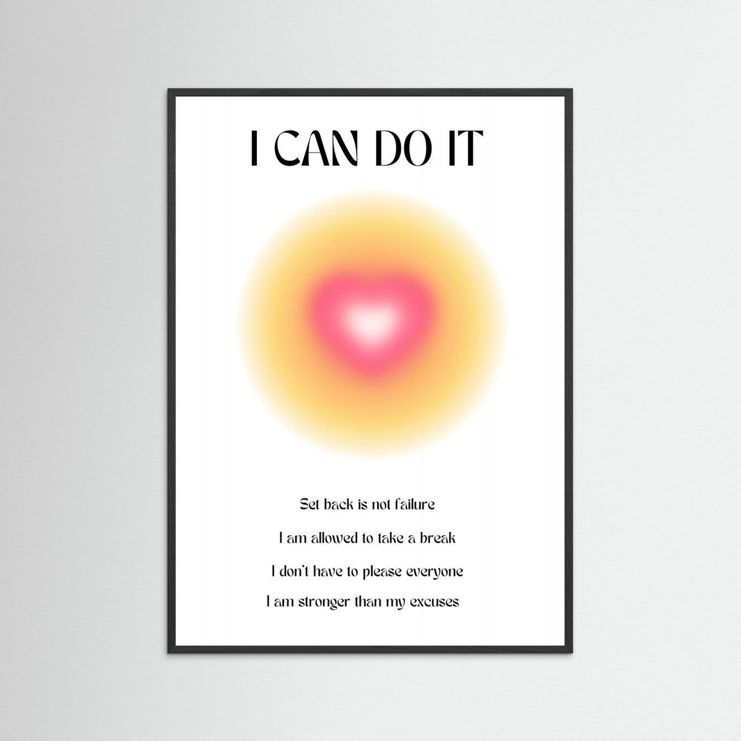 Motivational Aura Poster by Amélie