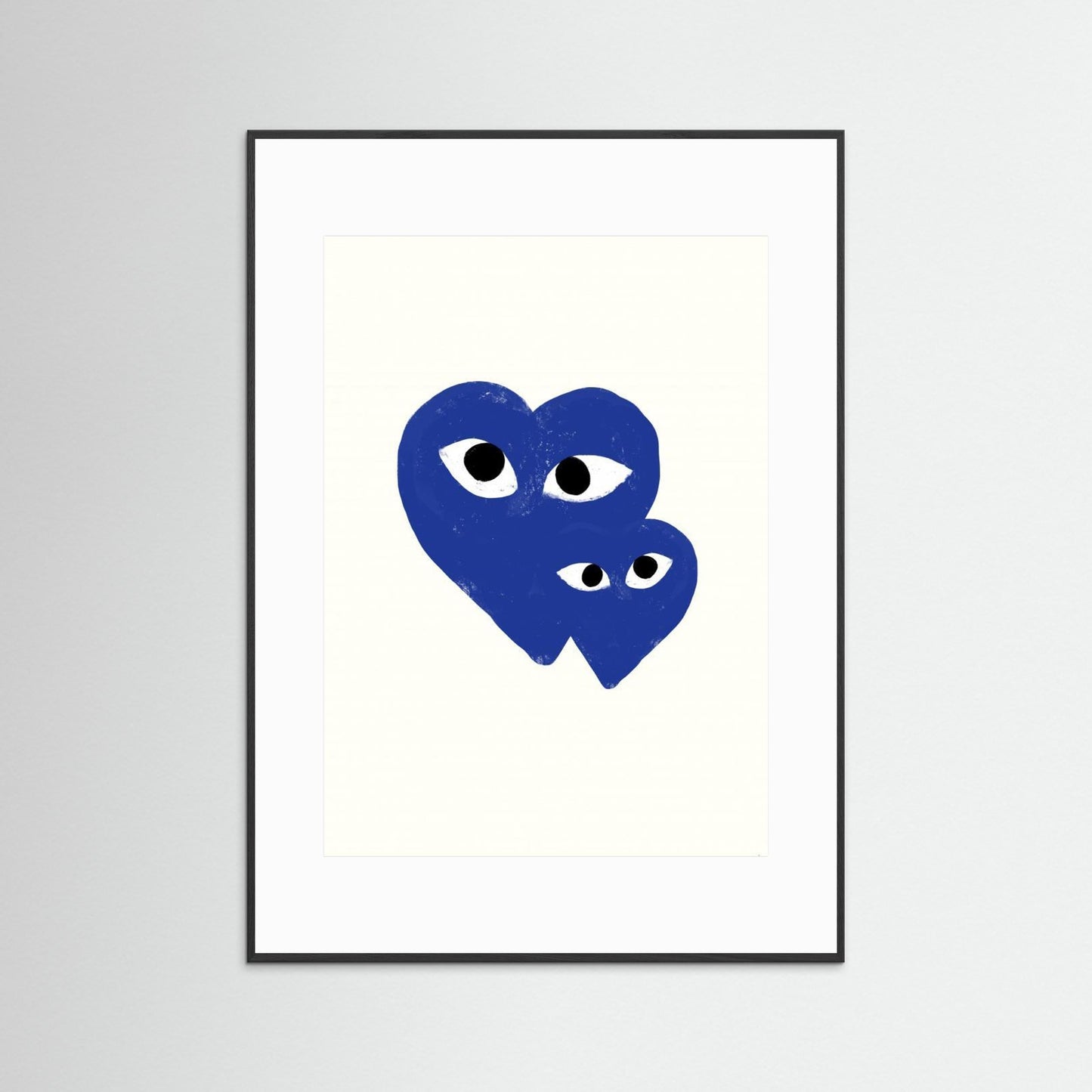 Blue Hearts by Anne Marie Volfova