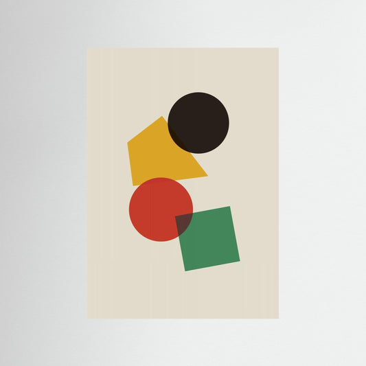 Geometric Composition 1 by Oju Design
