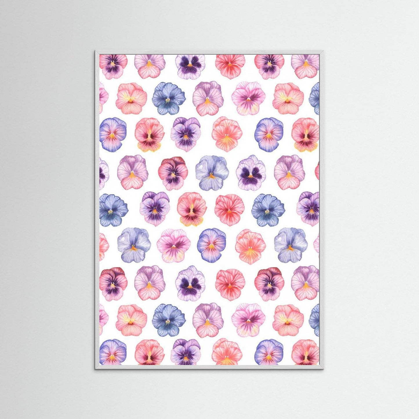 Pansy pattern by Linda Sitniece