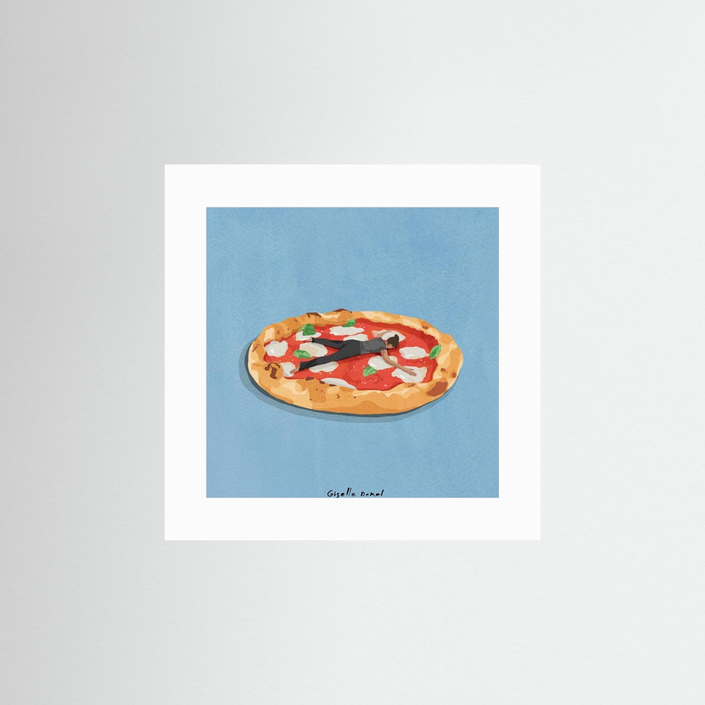 Pizza Girl by Giselle Dekel