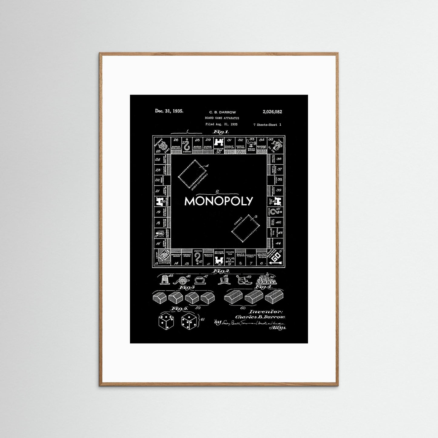 Board Game Patent 1935 by Andreas Magnusson