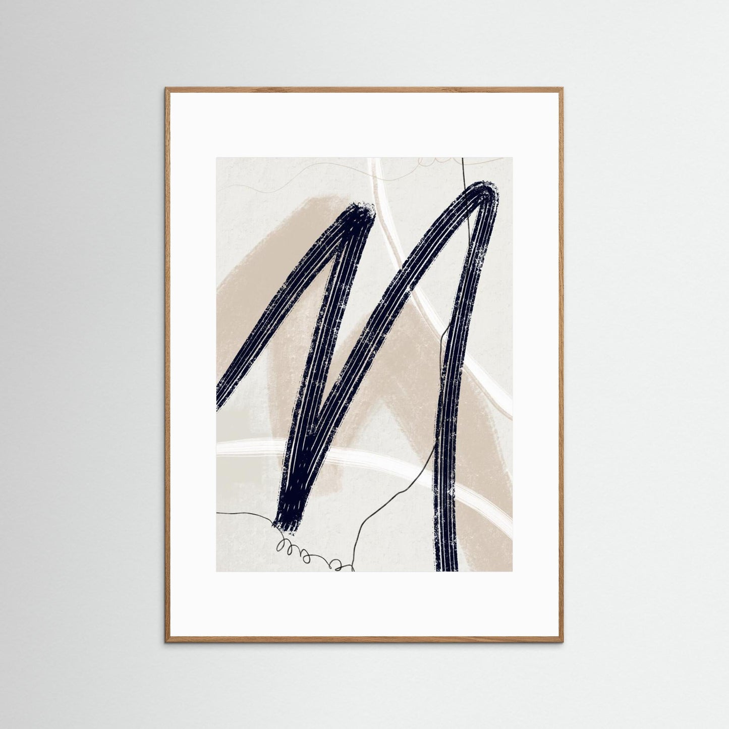 Abstract Lines No. 2 by Anne Marie Volfova