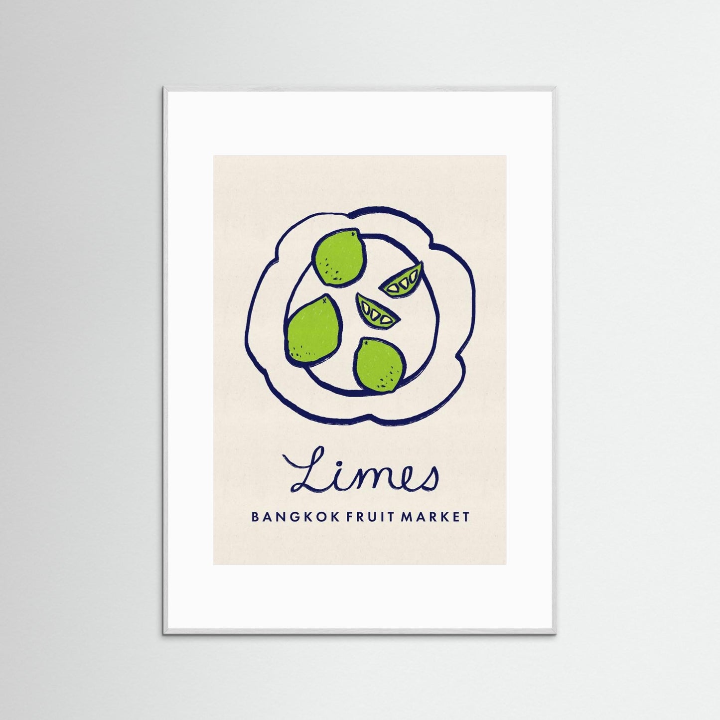 Limes Bangkok Food Market Thailand by Dirkie Nell