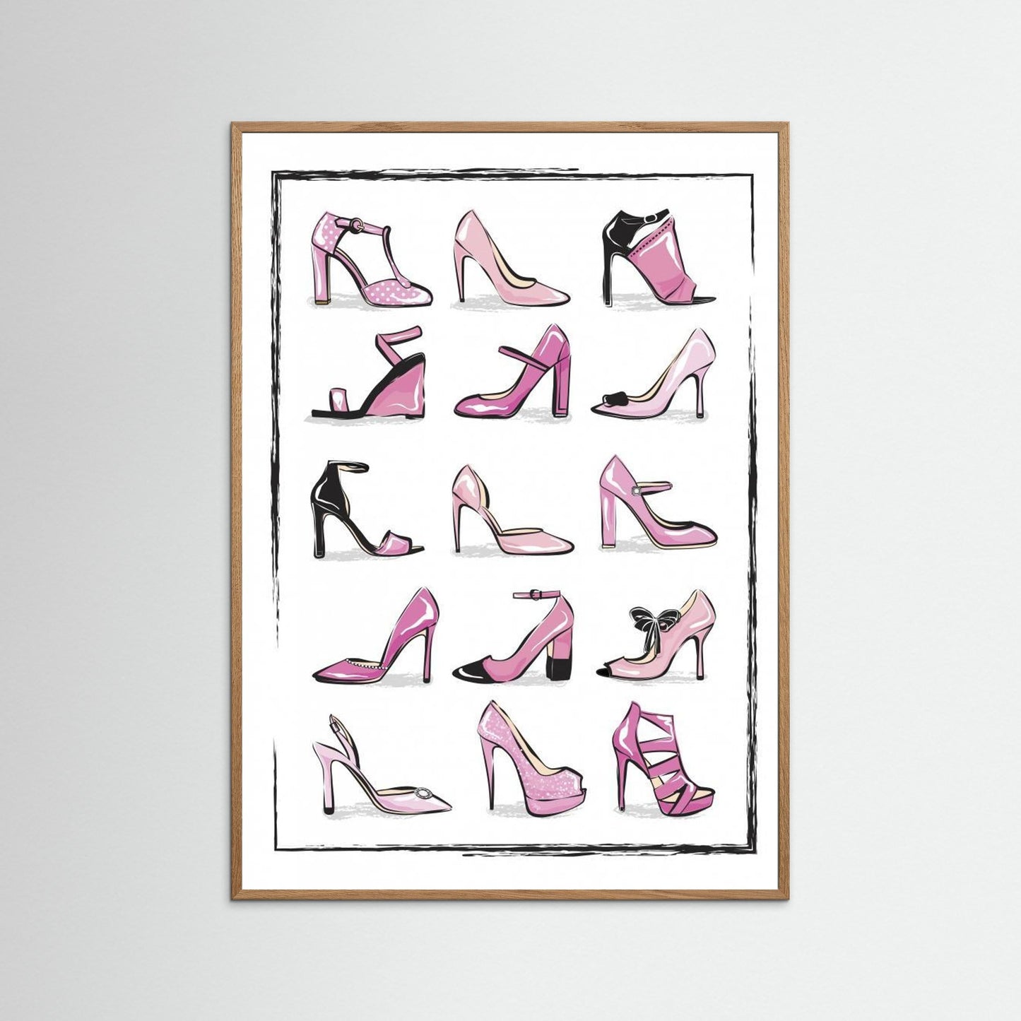 Pink Shoes by Martina