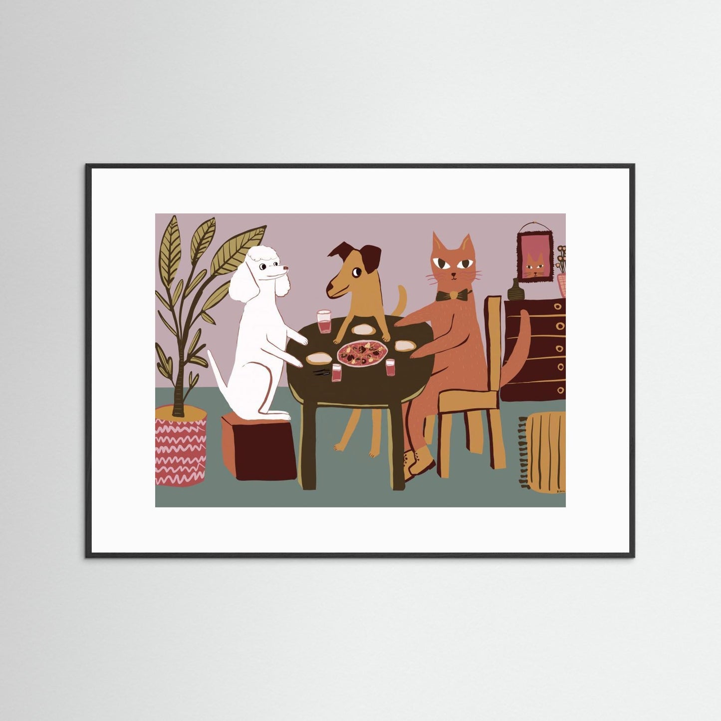 Pizza time by Sharyn Bursic