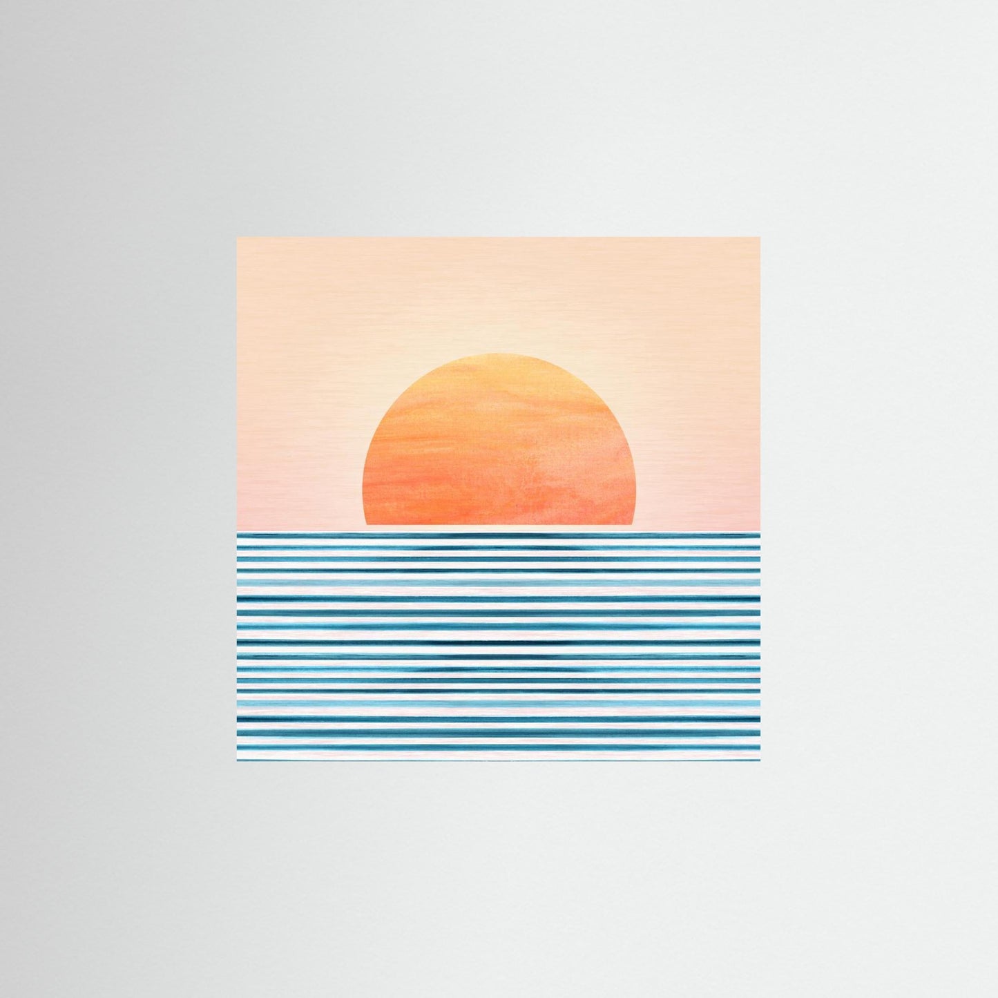 Minimalist Sunset 1 by Kristian Gallagher