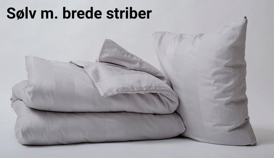 Komfortabelt sengetøj i 100% bomuldssatin - 200 x 200 cm