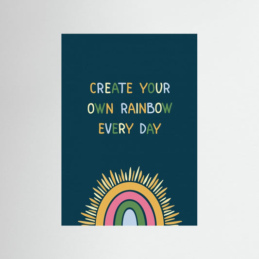 What a Wonderful World - Affirmation Poster 01 by Olena Kovalova