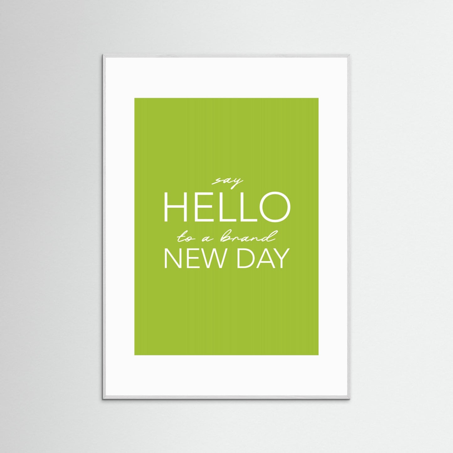 Say Hello To a Brand New Day by Andreas Magnusson