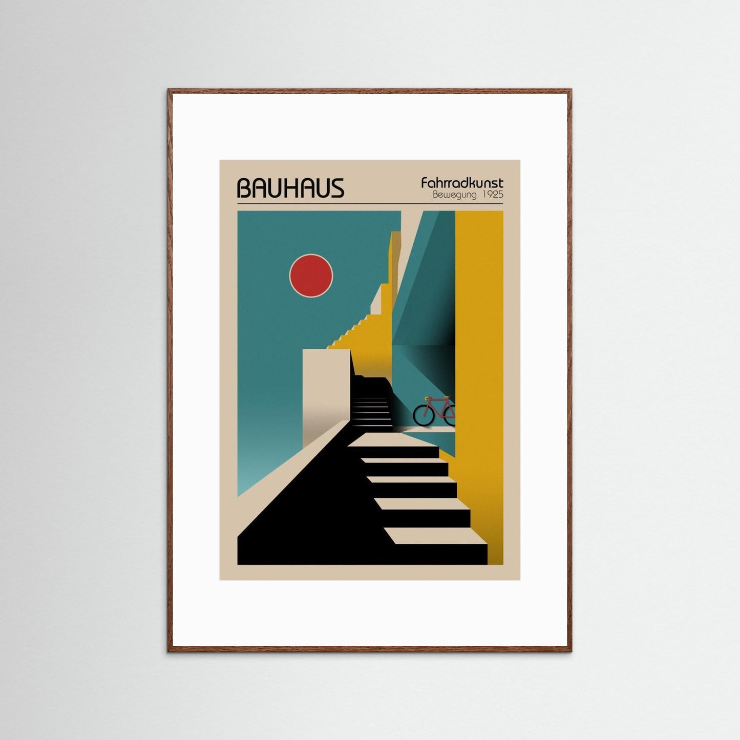 Bauhaus Fahrradkunst by Fadil Roze