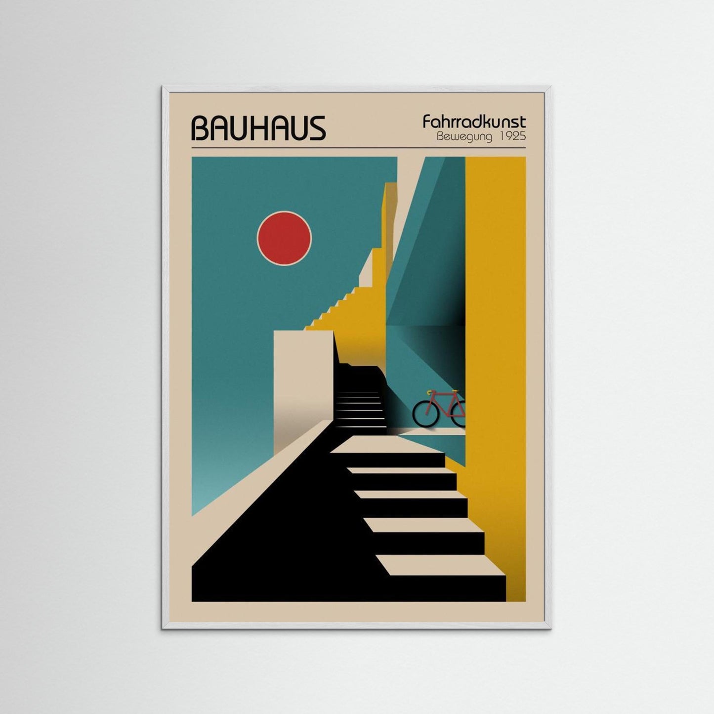 Bauhaus Fahrradkunst by Fadil Roze