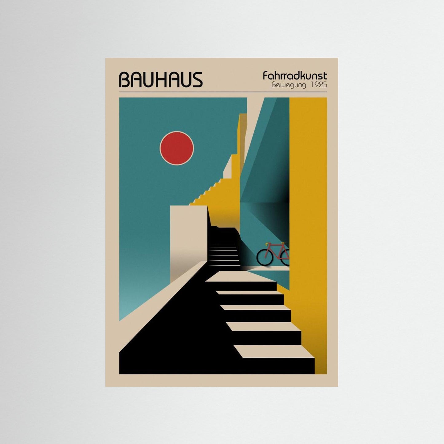Bauhaus Fahrradkunst by Fadil Roze