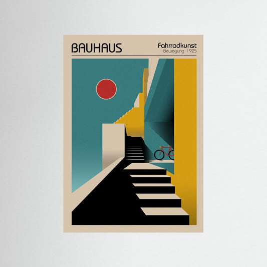 Bauhaus Fahrradkunst by Fadil Roze