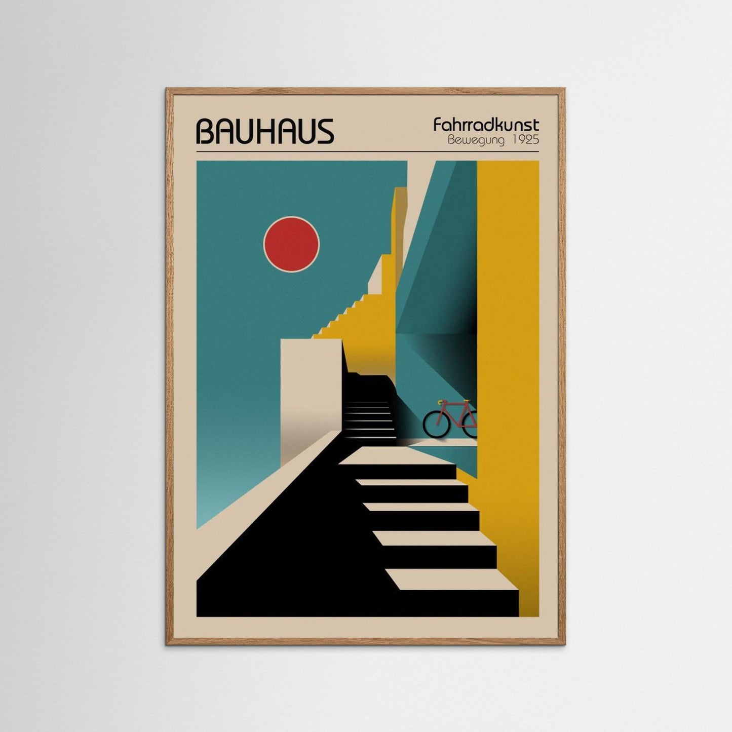 Bauhaus Fahrradkunst by Fadil Roze