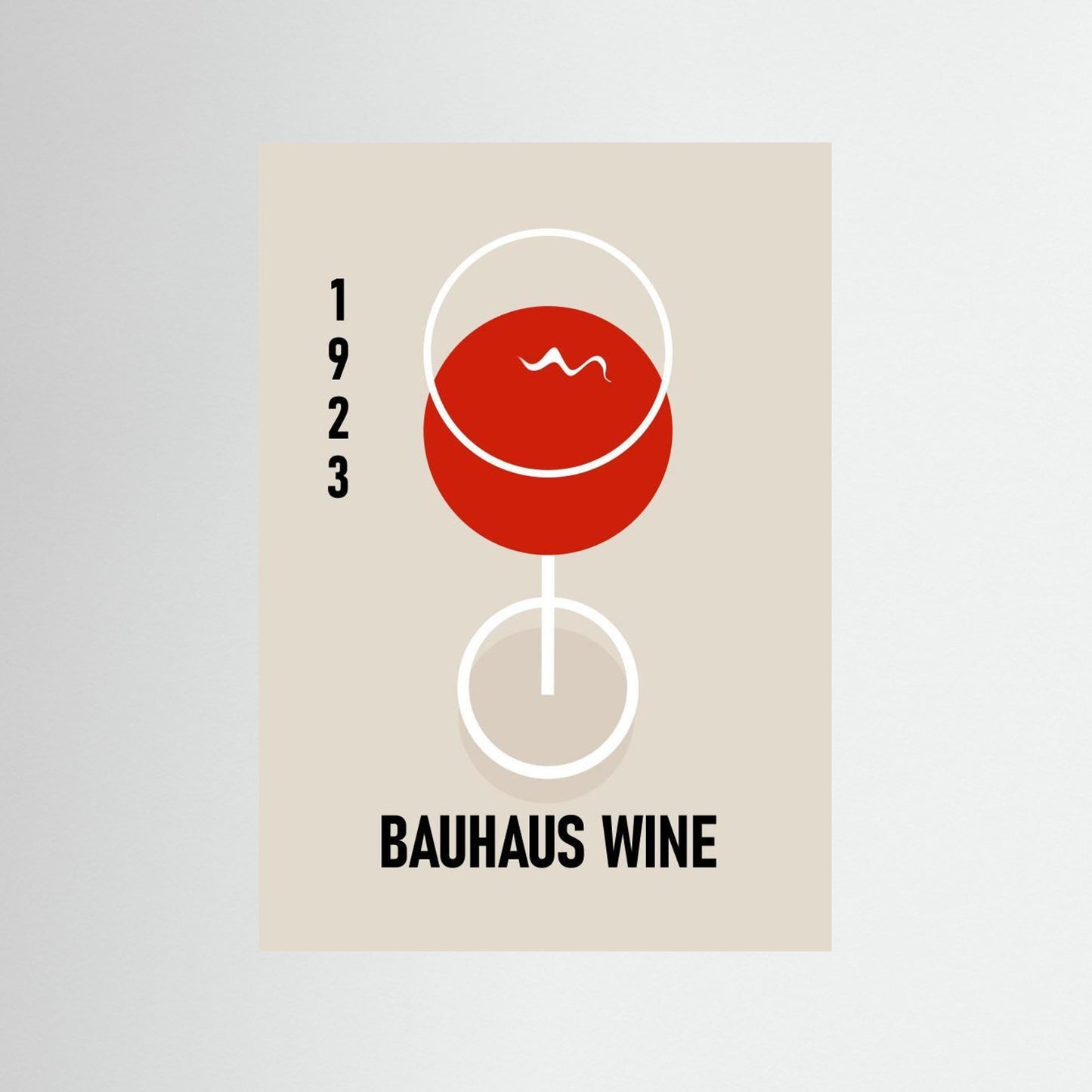 Bauhaus Wine by Sannel Larson