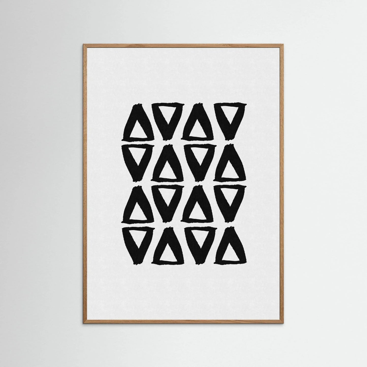 Black and White Abstract II by Orara Studio