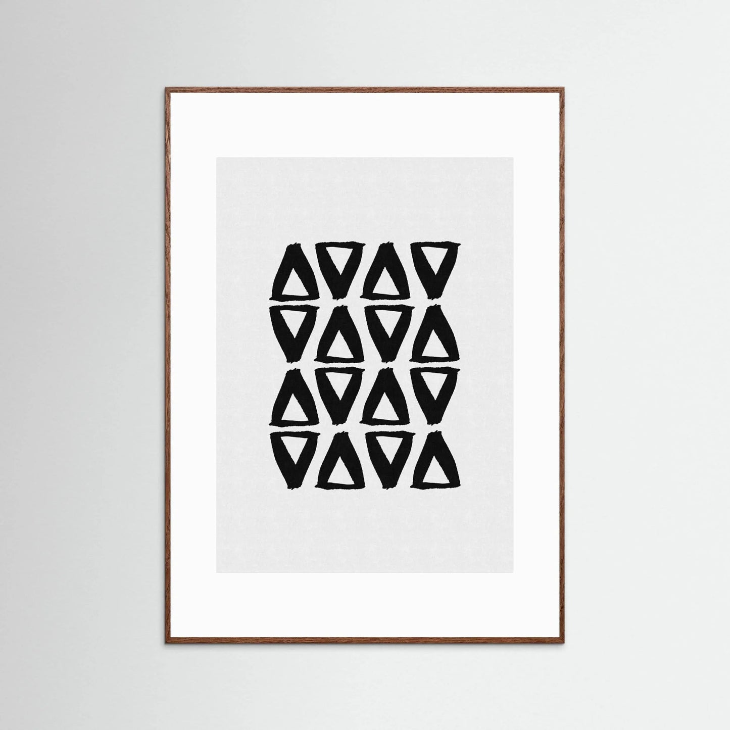 Black and White Abstract II by Orara Studio