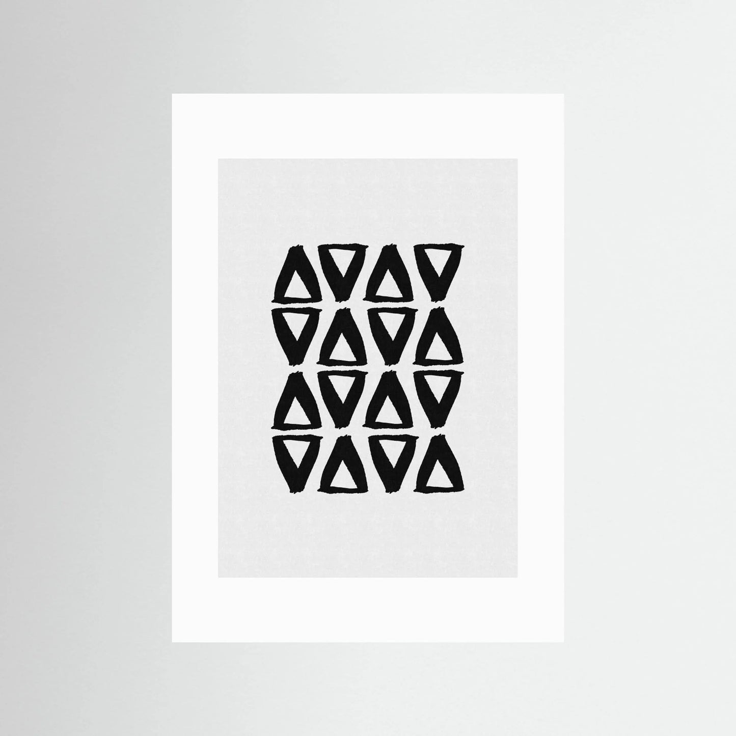 Black and White Abstract II by Orara Studio