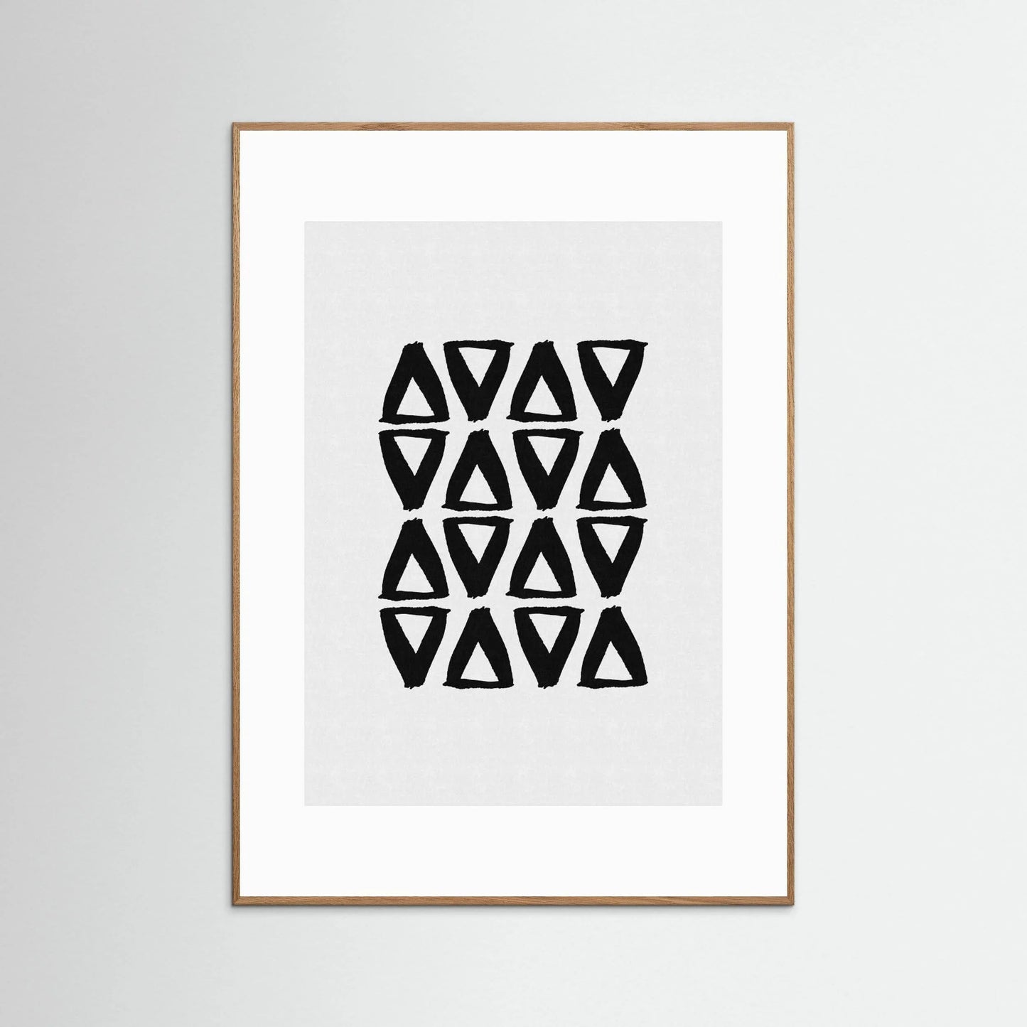 Black and White Abstract II by Orara Studio