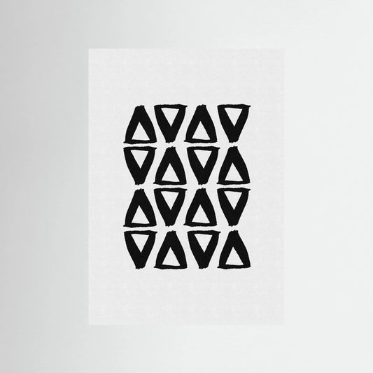 Black and White Abstract II by Orara Studio
