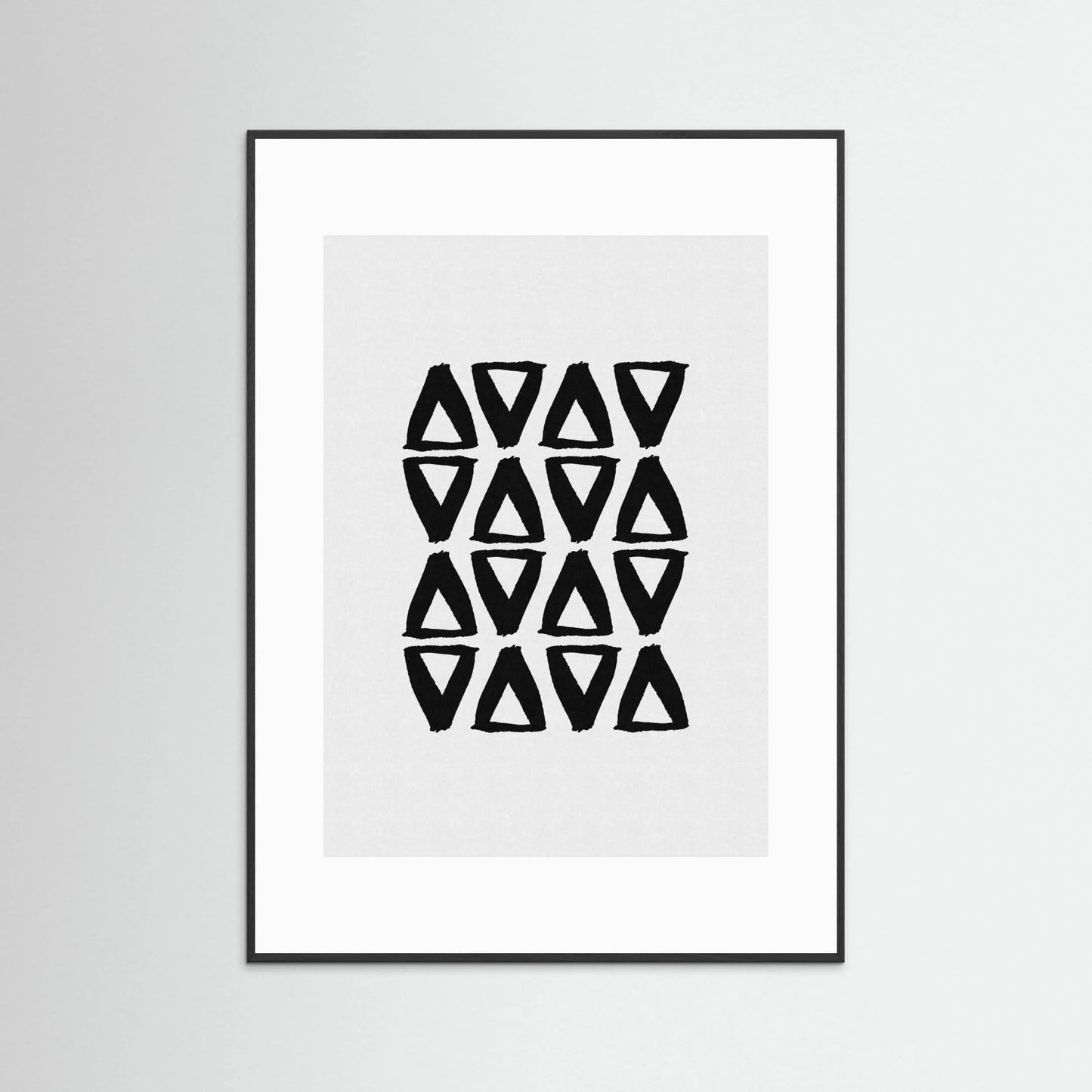 Black and White Abstract II by Orara Studio