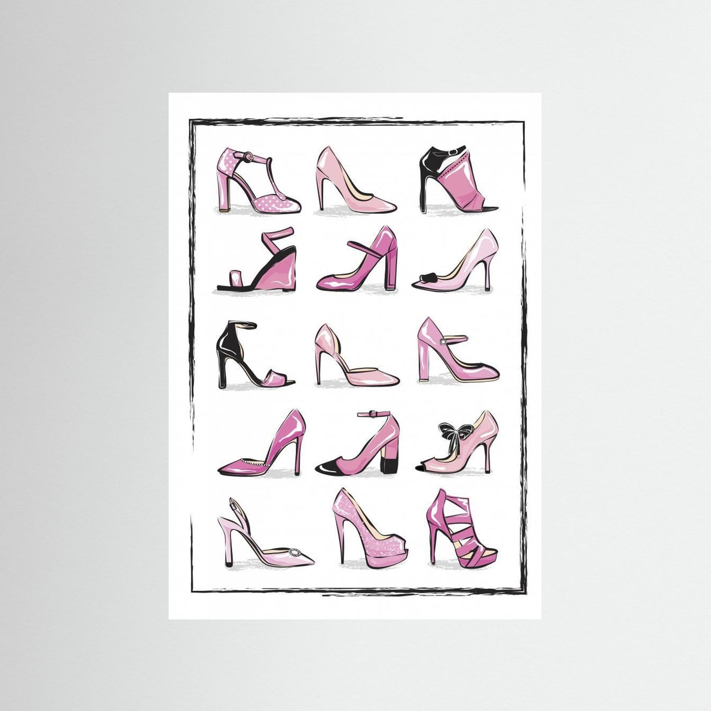 Pink Shoes by Martina