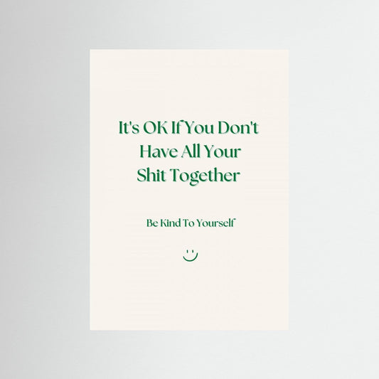 Be Kind Reminder by Nazma Khokhar