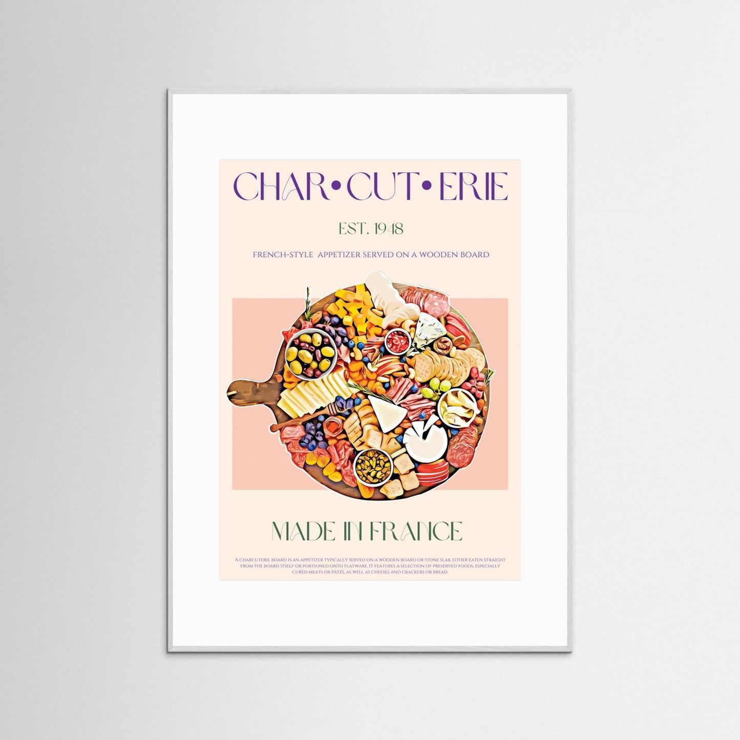 23ratiocharcuterieprint by Nazma Khokhar