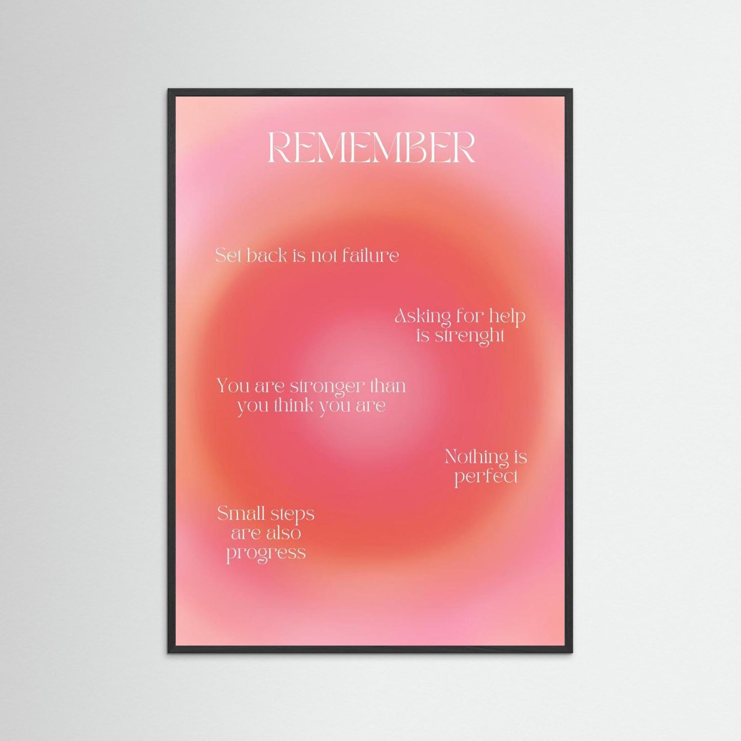 Motivational Aura Poster by Amélie