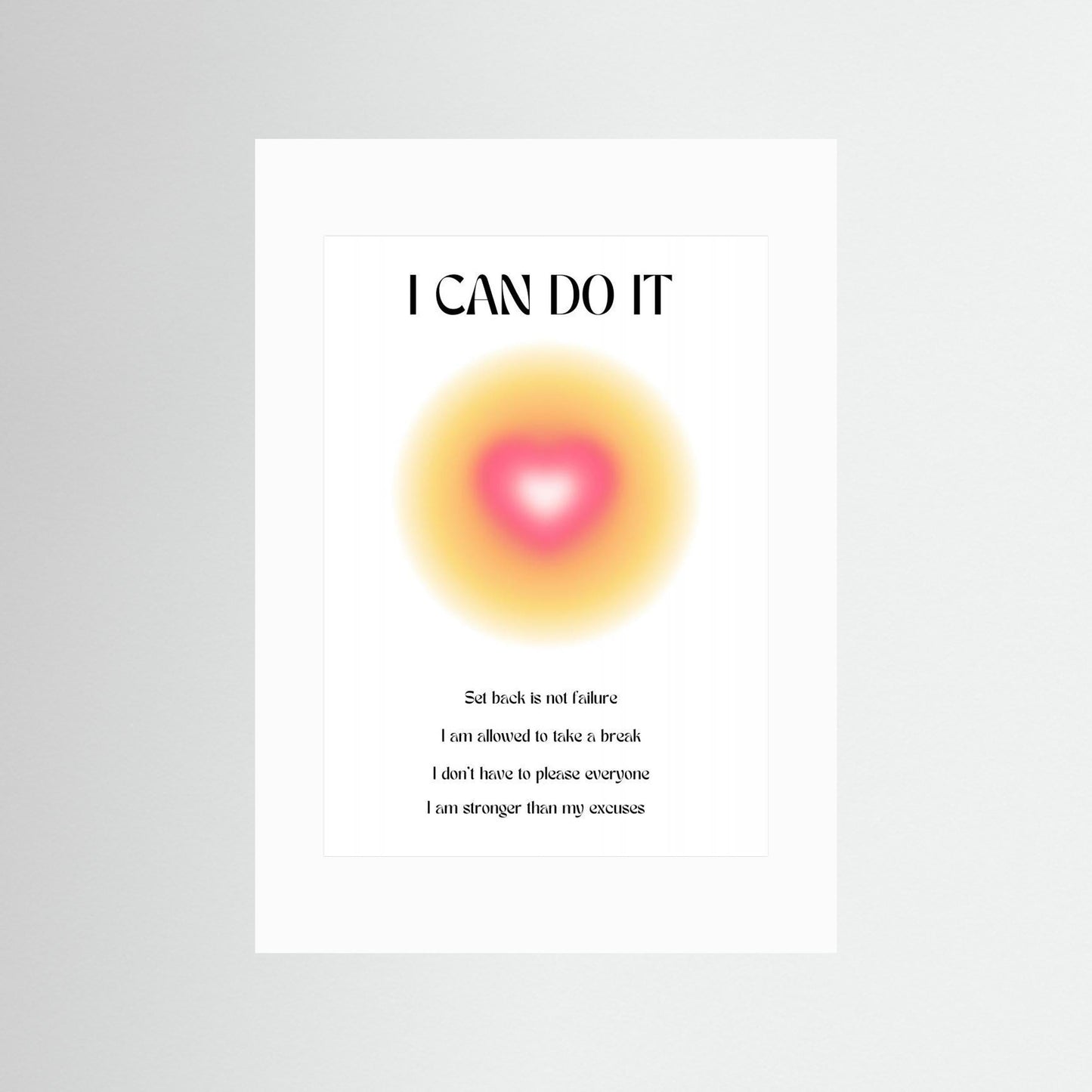 Motivational Aura Poster by Amélie
