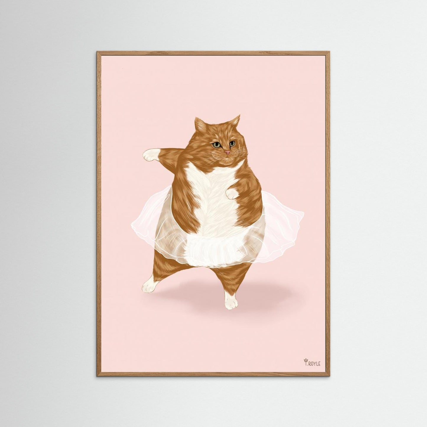 Ballet Cat - 'I can do anything I dream of' by Tara Royle