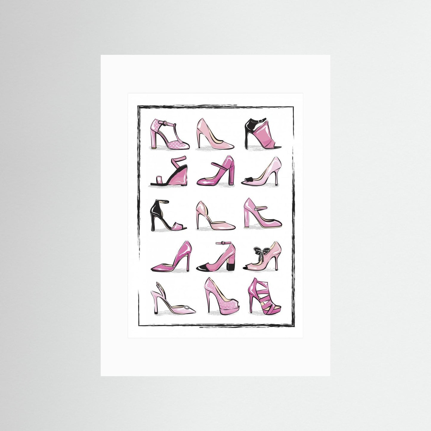 Pink Shoes by Martina